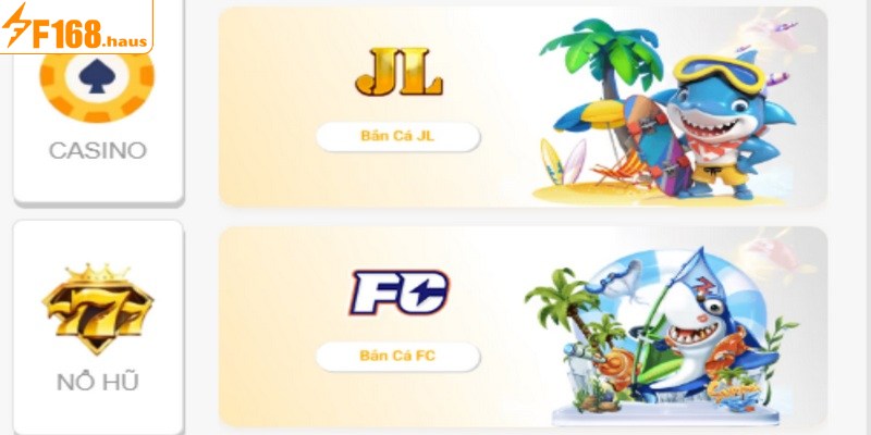 Trò chơi bắn cá luôn là lựa chọn hàng đầu tại nền tảng nhà cái