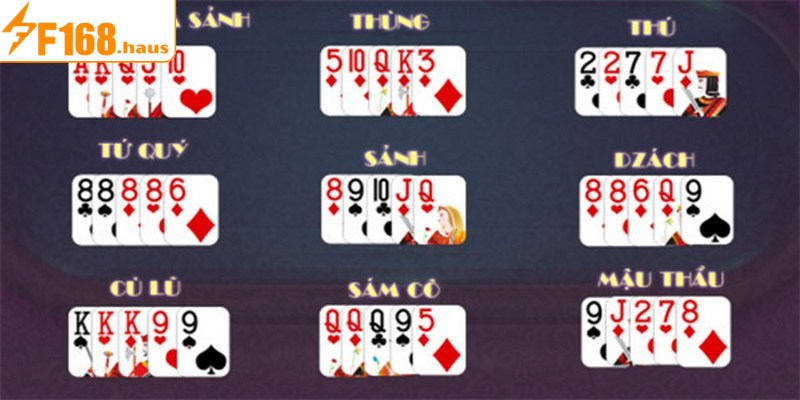 Giao diện bài Mậu Binh online thường hỗ trợ tự động chia bài