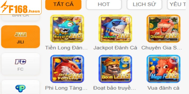 Bắn cá F168 là trò chơi trực tuyến đang nhận được sự quan tâm lớn