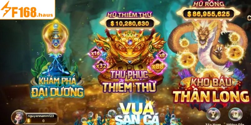 Bắn cá rồng đổi thưởng là một phiên bản mở rộng