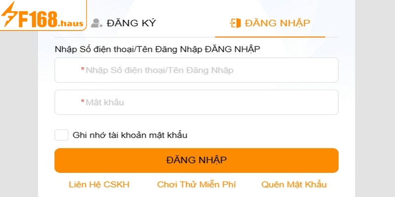 Hướng dẫn chi tiết cách đăng nhập F168 an toàn