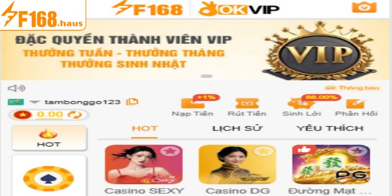 Link vào F168 đảm bảo người chơi tiếp cận nhà cái một cách dễ dàng, an toàn